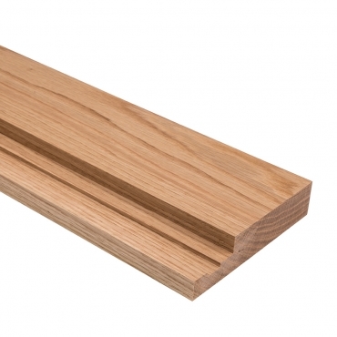 Solid Oak FIRE Door Frame - 131mm Wide