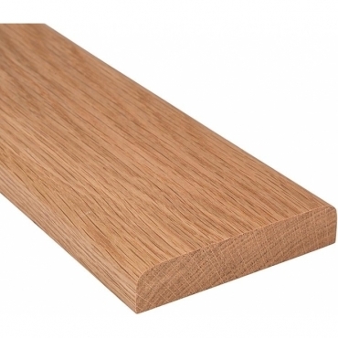 Solid Oak Flat Door Threshold 180mm Wide