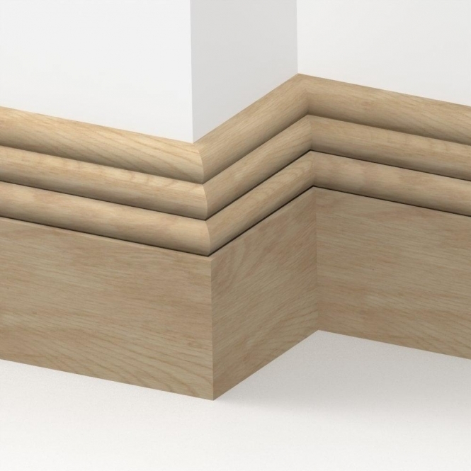 Solid Oak  Hove Skirting Board 3 metre