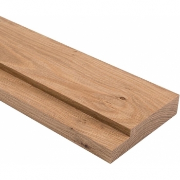 Solid Oak Internal Rebated Door Frame - 119mm Wide
