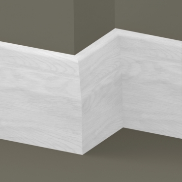 Solid Oak Long Chamfer Skirting Board 3 metre