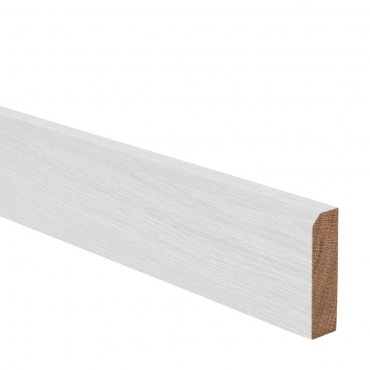 Solid Oak Mini Chamfer Kitchen Worktop Upstand 3 Metre