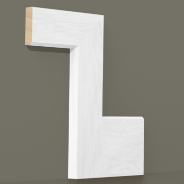 Solid Oak Mini Chamfered Architrave Sets