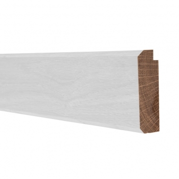 Solid Oak Mini Chamfered Picture Rail 3 Metre