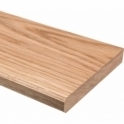 Solid Oak Mini Chamfered Shelf 2.4 metre x 20mm