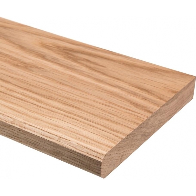 Solid Oak  Mini Chamfered Shelf 3 metre x 20mm
