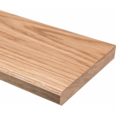 Solid Oak Mini Chamfered Window Board 2.4 metre x 25mm