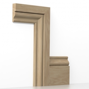 Solid Oak Ogee Architrave Lengths