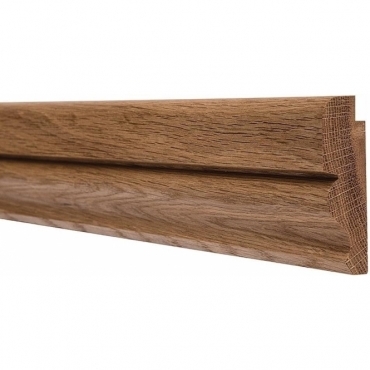 Solid Oak Ogee Picture Rail 3 Metre