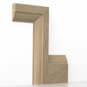 Solid Oak Ovolo Architrave Lengths