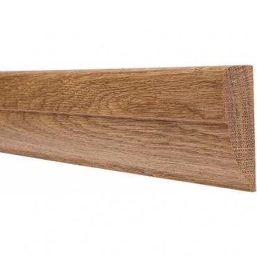 Solid Oak Ovolo Dado Rail 3 Metre