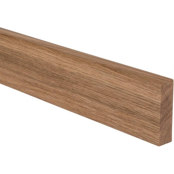 Solid Oak  Pencil Round Kitchen Worktop Upstand 3 Metre