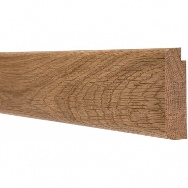 Solid Oak Pencil Round Picture Rail 3 Metre