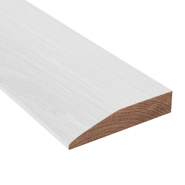 Solid Oak Reducing Ramp Door Threshold 120mm Wide