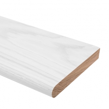 Solid Oak Rounded Shelf 2 metre x 25mm