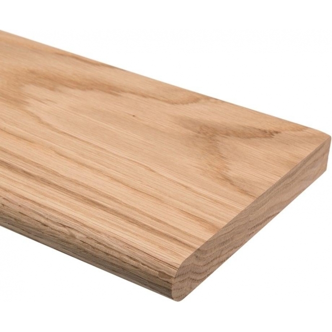 Solid Oak  Rounded Window Board 1 metre x 25mm