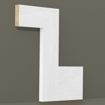 Solid Oak Square Edge Architrave Sets