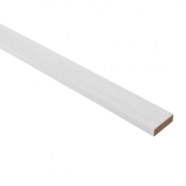 Solid Oak Square Edge Door Stopper Sets - 65mm Wide