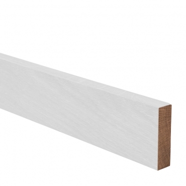 Solid Oak Square Edge Kitchen Worktop Upstand 3 Metre