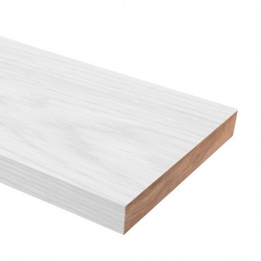 Solid Oak Square Edge Shelf 1 metre x 25mm