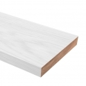 Solid Oak Square Edge Shelf 1 metre x 25mm