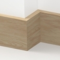 Solid Oak Square Edge Skirting Board 3 metre