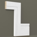 Solid Oak Square Single Edge Architrave Lengths