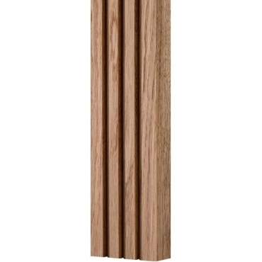 Solid Oak Square Triple Edge Panelling 3 Metre
