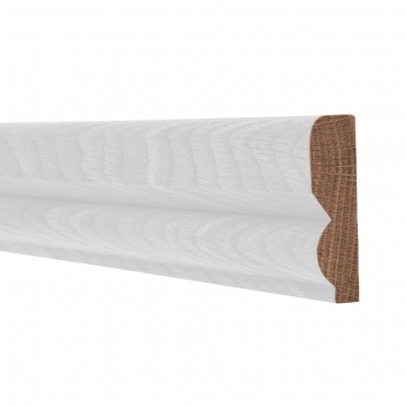 Solid Oak Torus Dado Rail 3 Metre