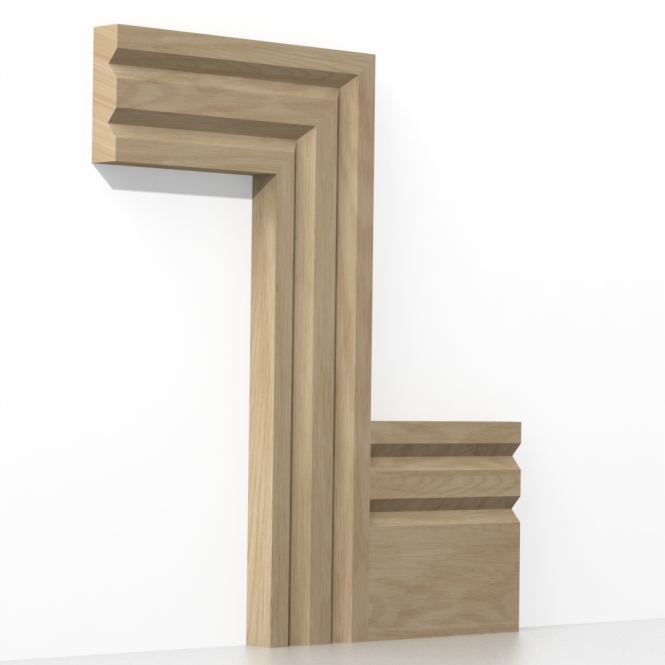 Solid Oak  Truro Architrave Lengths