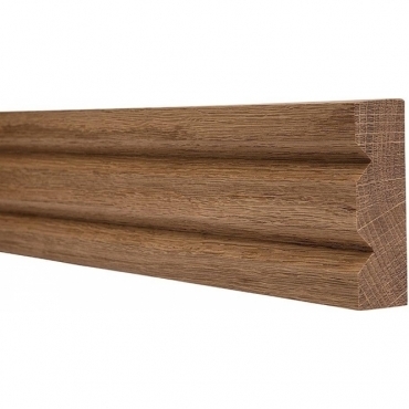 Solid Oak Truro Dado Rail 3 Metre