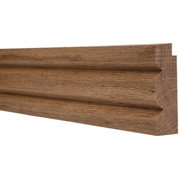 Solid Oak Truro Picture Rail 3 Metre