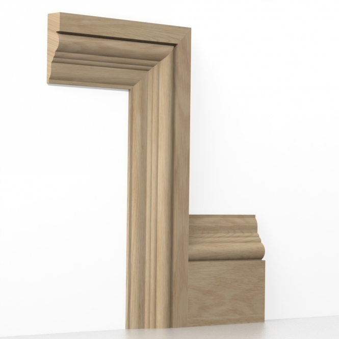 Solid Oak  Tudor Architrave Lengths