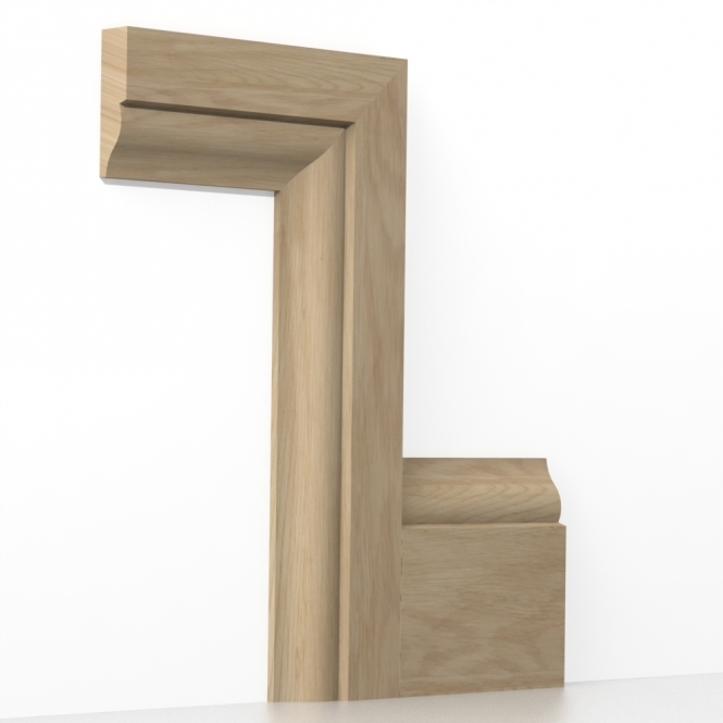 Solid Oak  Tulip Architrave Lengths