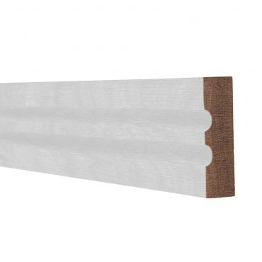 Solid Oak Wells Dado Rail 3 Metre
