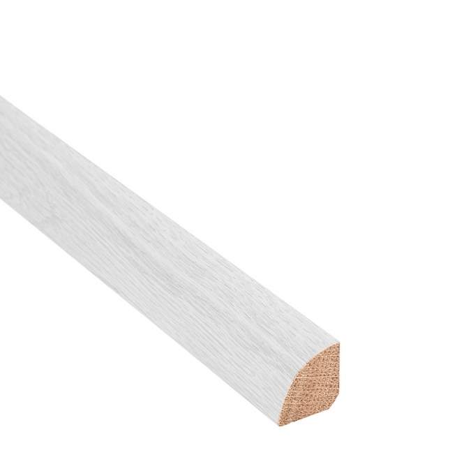 Solid Oak  White Primed Quadrant Beading 19mm x 19mm