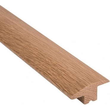 Solid Oak Wood to Carpet Threshold 3.0 Metre