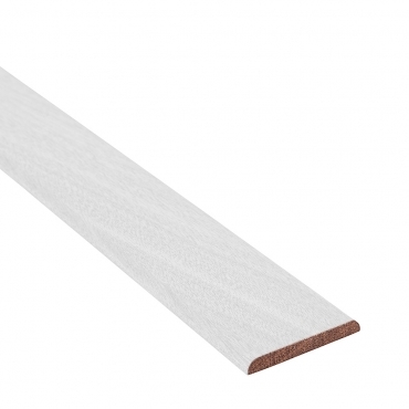 Solid Sapele Flat Cover Beading Threshold Strip 20mm x 5mm