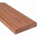 Solid Sapele Flat Door Threshold 160mm Wide