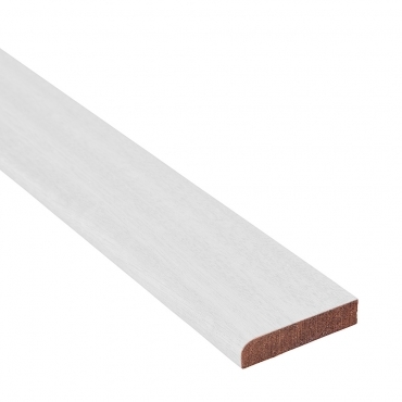 Solid Sapele Flat Edge Cover Beading Threshold Strip 20mm x 8mm