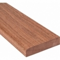 Solid Sapele Flat Edge Door Threshold 200mm Wide