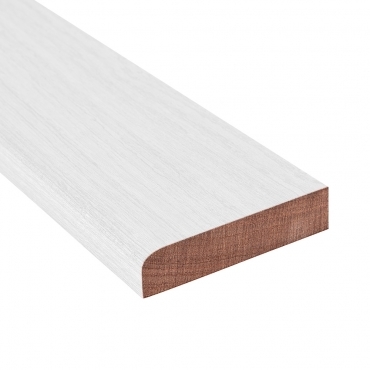 Solid Sapele Flat Edge Door Threshold 95mm Wide