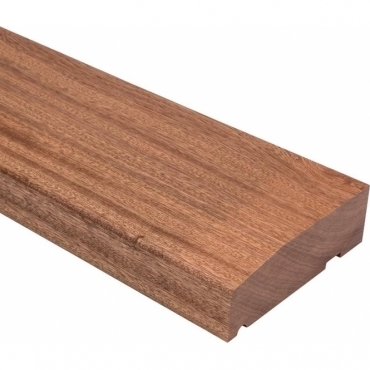 Solid Sapele Hardwood Timber External Door Frame Sill 131mm