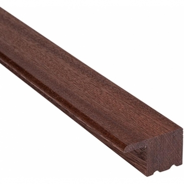 Solid Sapele L Section Door Threshold 2.4 Metre
