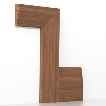 Solid Sapele Long Chamfer Architrave Sets
