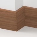 Solid Sapele Long Chamfer Skirting 3 metre