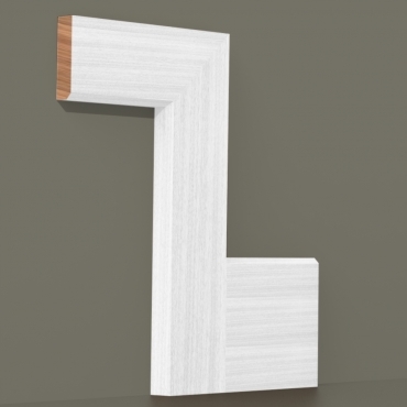 Solid Sapele Mini Chamfered Architrave Lengths
