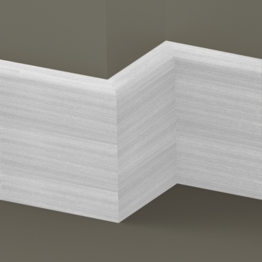 Solid Sapele Pencil Round Skirting 3 metre