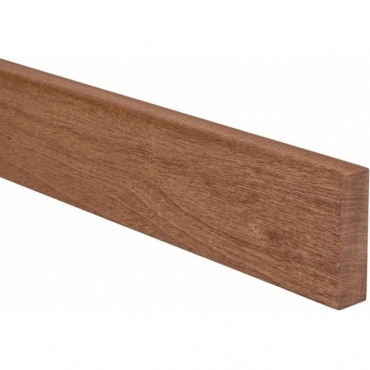 Solid Sapele Pencil Round Upstand 3 Metre