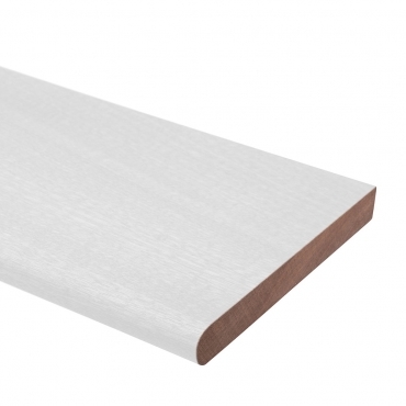 Solid Sapele Rounded Shelf 2 metre x 20mm
